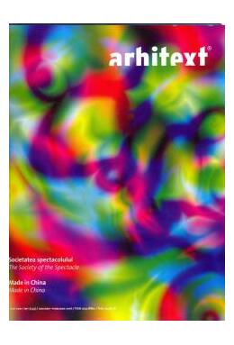 Copertă produs Revista Arhitext Nr. 1 / 2016
