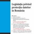 Copertă produs Legislaţia privind protecţia datelor &icirc;n Rom&acirc;nia - gallery small 