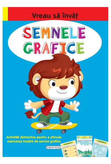 Copertă produs Vreau să învăț. Semnele grafice