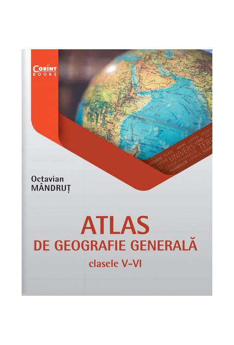 Copertă produs Atlas de geografie generală pentru clasele V-VI