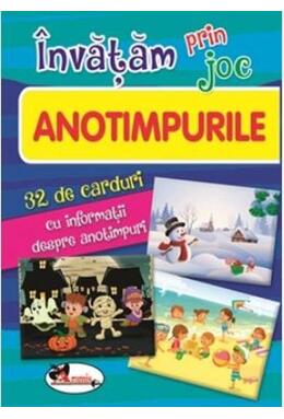 Copertă produs &Icirc;nvățam prin joc. Anotimpurile-32 de carduri
