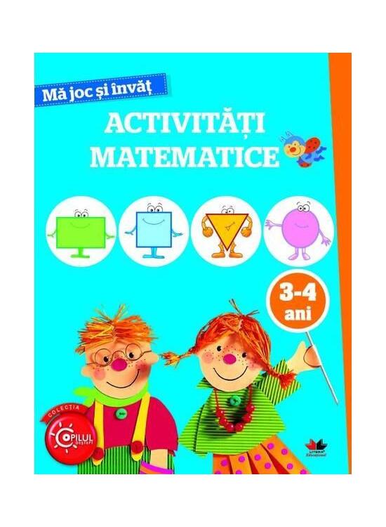 Copertă produs Activități matematice pentru 3-4 ani - gallery big 1