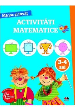 Copertă produs Activități matematice pentru 3-4 ani