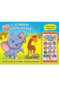 Copertă produs O plimbare prin savană. (carte sonoră)