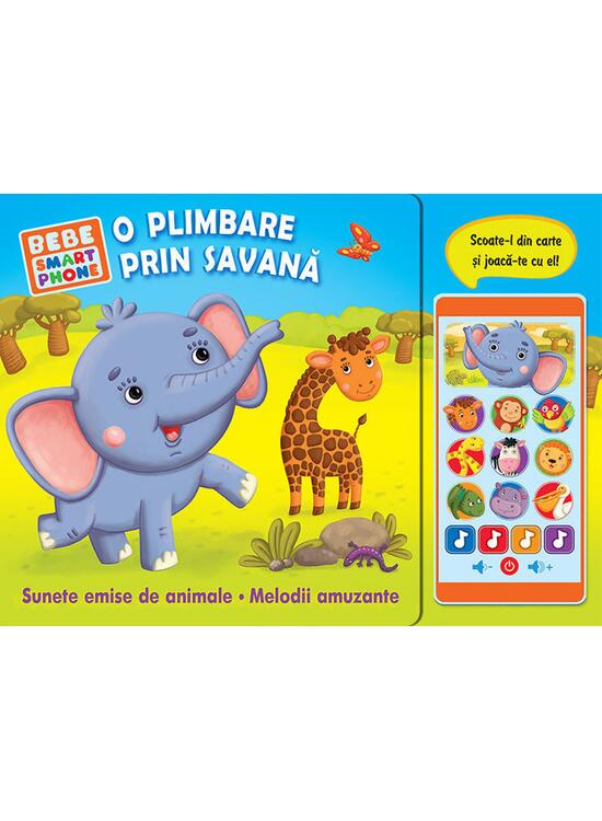 Copertă produs O plimbare prin savană. (carte sonoră) - gallery big 1