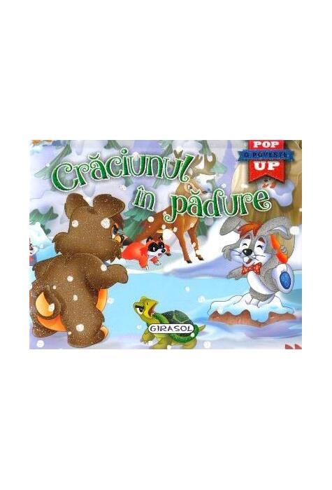 Copertă produs Crăciunul &icirc;n pădure - Pop-up