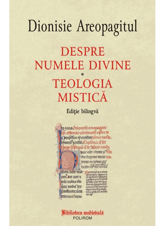 Copertă produs Despre numele divine. Teologia mistică (ediţie bilingvă) - gallery big 1