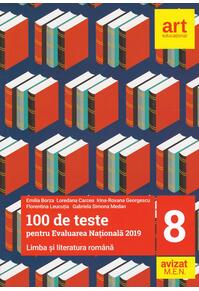 Copertă produs 100 de teste pentru Evaluarea Națională 2019. Limba și literatura rom&acirc;nă Clasa a VIII-a