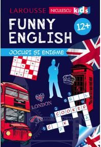 Copertă produs Funny English. Jocuri și enigme 12+ (Larousse)