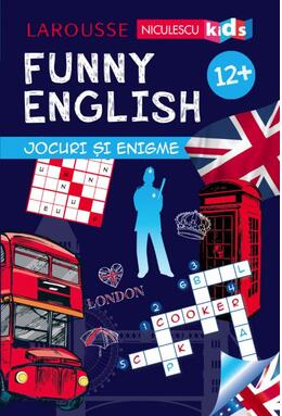 Copertă produs Funny English. Jocuri și enigme 12+ (Larousse)