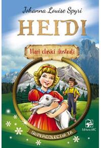 Copertă produs Heidi. Mari clasici ilustrați (repovestire)