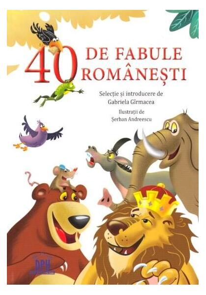 40 de fabule românești - Paperback brosat - *** - Didactica Publishing House