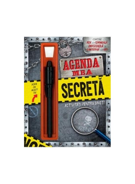 Copertă produs Agenda mea secretă. Activități pentru băieți - gallery big 1