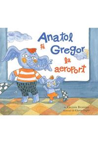 Copertă produs Anatol și Gregor la aeroport