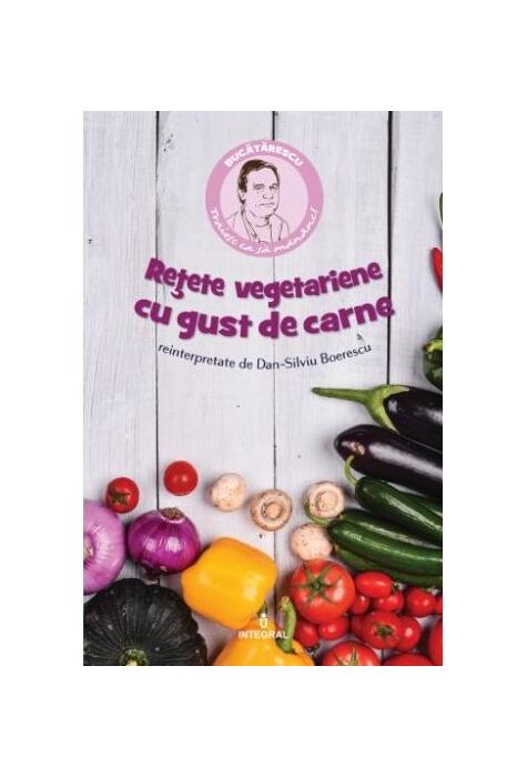 Copertă produs Rețete vegetariene cu gust de carne