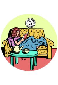 Copertă produs Coaster- Ceai, pătură, cărți