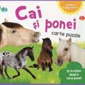 Copertă produs Cai și ponei. Carte puzzle - gallery small 