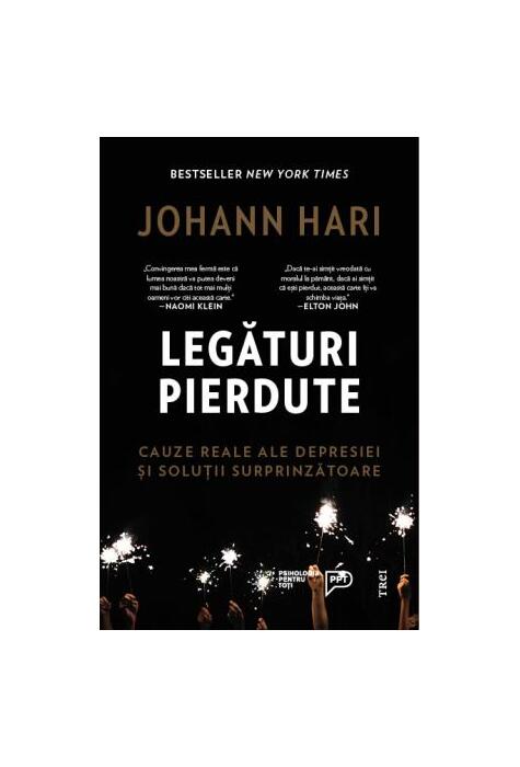 Copertă produs Legături pierdute. Cauze reale ale depresiei și soluții surprinzătoare