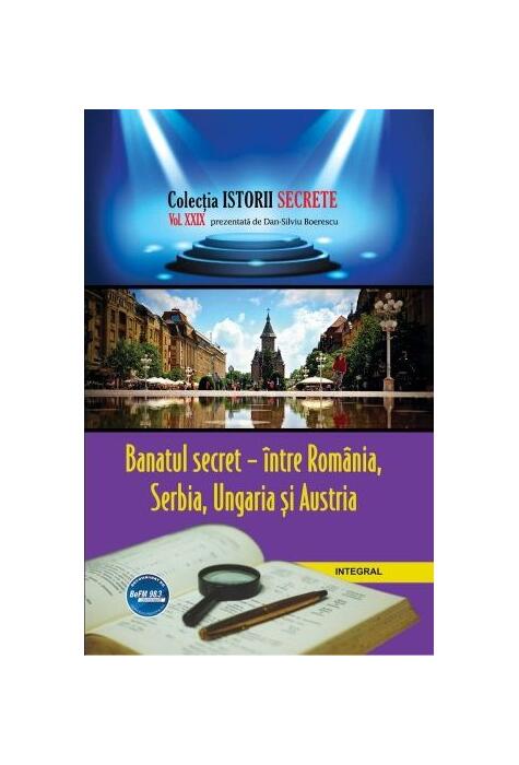 Copertă produs Banatul secret - între România, Serbia, Ungaria și Austria