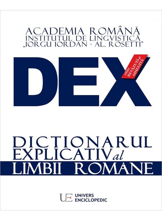 Copertă produs DEX | Dicționarul explicativ al limbii române - gallery big 1