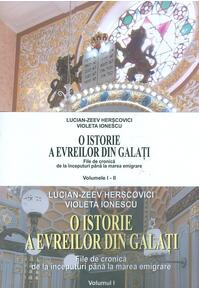 Copertă produs O istorie a evreilor din Galați (2 volume)