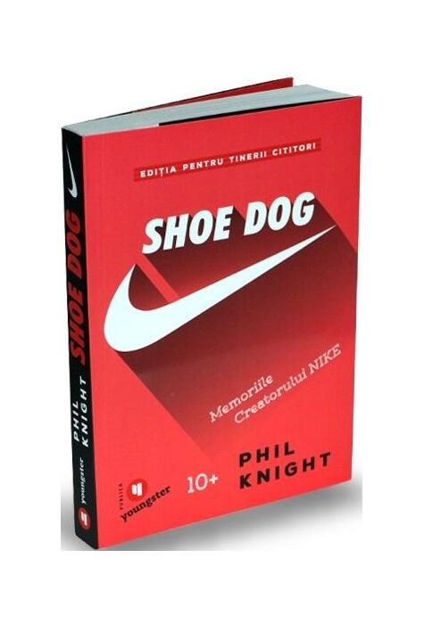 Copertă produs Shoe Dog pentru tinerii cititori