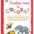 Copertă produs Cartea mea de colorat - Legume, fructe, animale, mijloace de transport - gallery small 