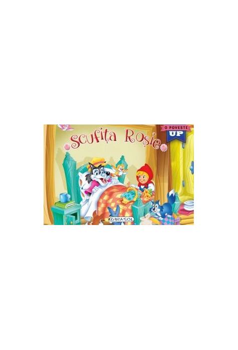 Copertă produs Scufița Roșie. Carte pop-up