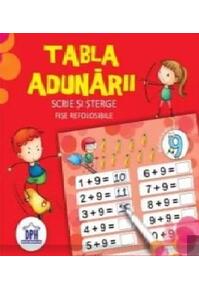 Copertă produs Tabla adunării. Scrie și șterge. Fișe refolosibile (cu carioca)