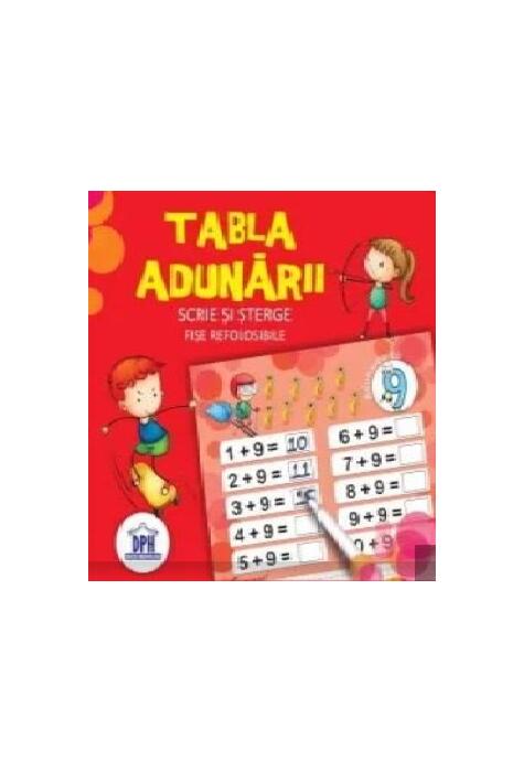 Copertă produs Tabla adunării. Scrie și șterge. Fișe refolosibile (cu carioca)