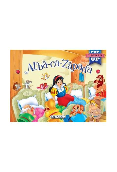 Copertă produs Albă-ca-Zăpada. Cărți Pop-up