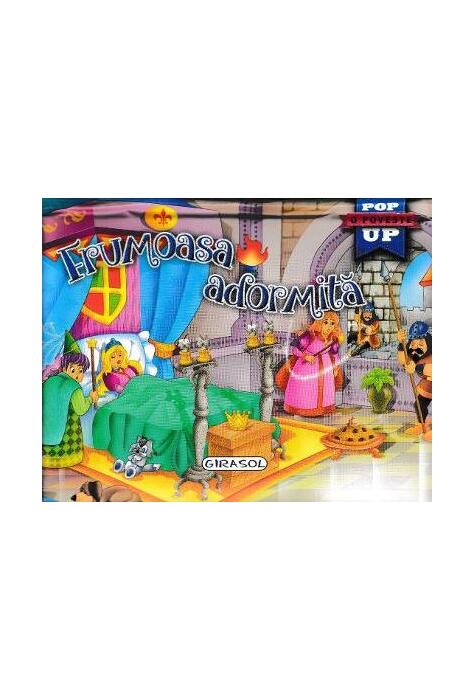 Copertă produs Frumoasa adormită. Cărți Pop-up