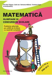 Copertă produs Matematică. Olimpiade și concursuri școlare Clasa a VII-a