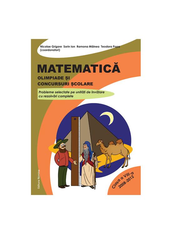 Copertă produs Matematică. Olimpiade și concursuri școlare Clasa a VIII-a - gallery big 1