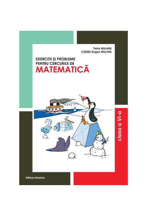 Copertă produs Exerciții și probleme pentru cercurile de matematică Clasa a VI-a