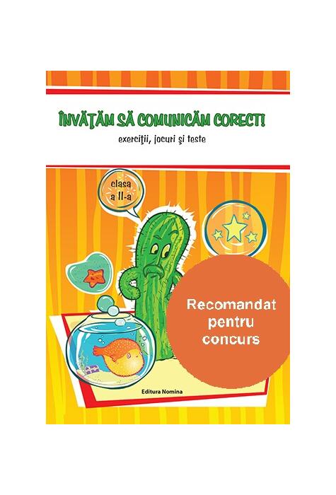 Copertă produs &Icirc;nvățăm să comunicăm corect, clasa a II-a