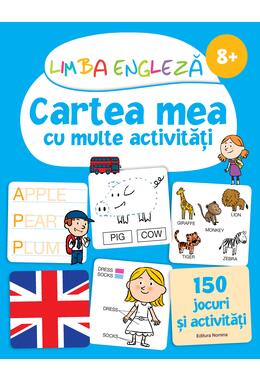 Copertă produs Limba engleză. Cartea mea cu multe activități