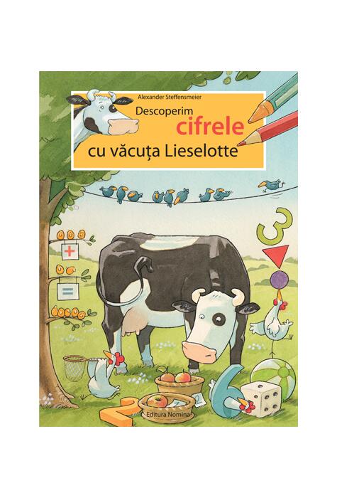 Copertă produs Descoperim cifrele cu văcuța Lieselotte