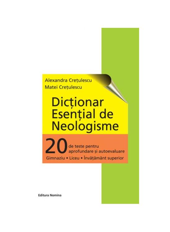Copertă produs Dicționar esențial de neologisme - gallery big 1