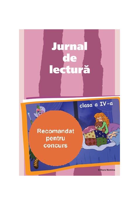Copertă produs Jurnal de lectură. Clasa a IV-a