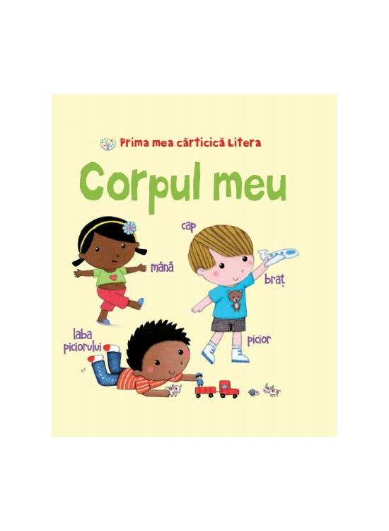 Copertă produs Prima mea cărticică Litera. Corpul meu - gallery big 1