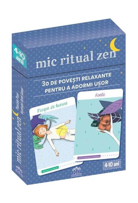 Copertă produs Mic ritual Zen. 30 de povești relaxante pentru a adormi ușor (jetoane)