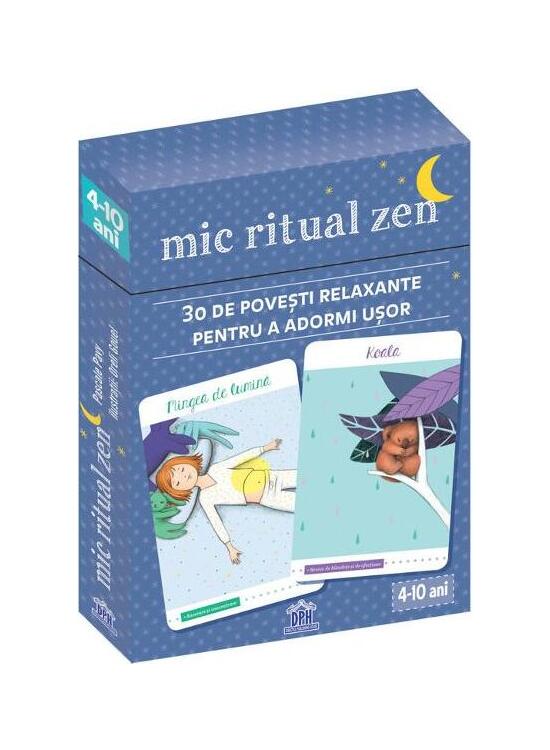 Copertă produs Mic ritual Zen. 30 de povești relaxante pentru a adormi ușor (jetoane) - gallery big 1