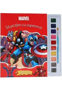Copertă produs Să pictăm cu supereroii