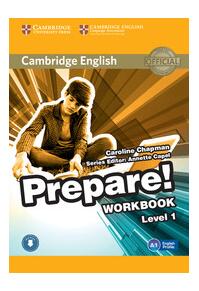 Copertă produs Cambridge English Prepare! Level 1 Workbook with Audio