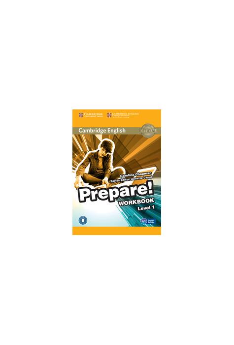 Copertă produs Cambridge English Prepare! Level 1 Workbook with Audio