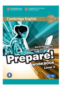 Copertă produs Cambridge English Prepare! Level 2 Workbook with Audio