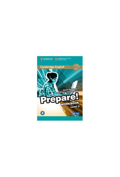 Copertă produs Cambridge English Prepare! Level 2 Workbook with Audio