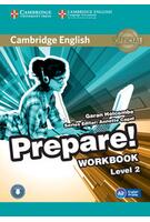 Imagine produs Cambridge English Prepare! Level 2 Workbook with Audio