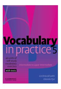 Copertă produs Vocabulary in Practice 5